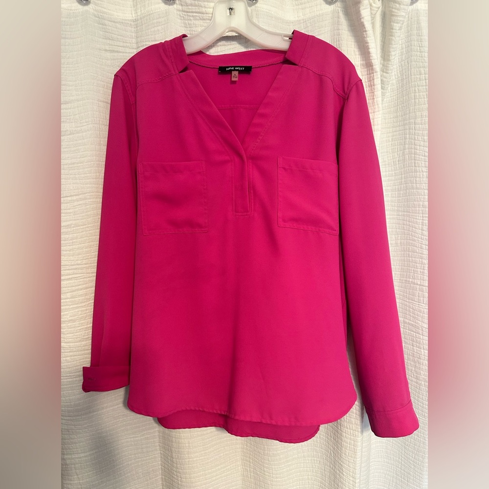 Anne Klein Fuchsia Blouse for Women